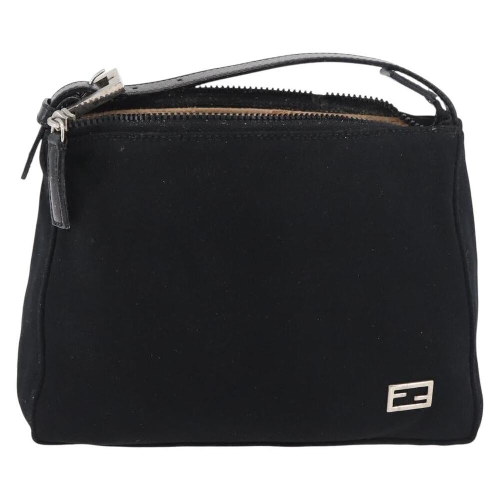 Fendi Nylon Handbag Black